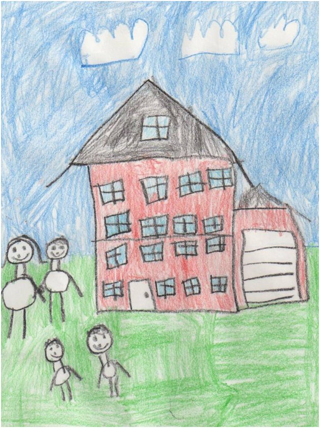 house, family